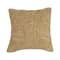 Hello Honey® Mustard & Cream Kuba Cloth Pattern Cotton Pillow